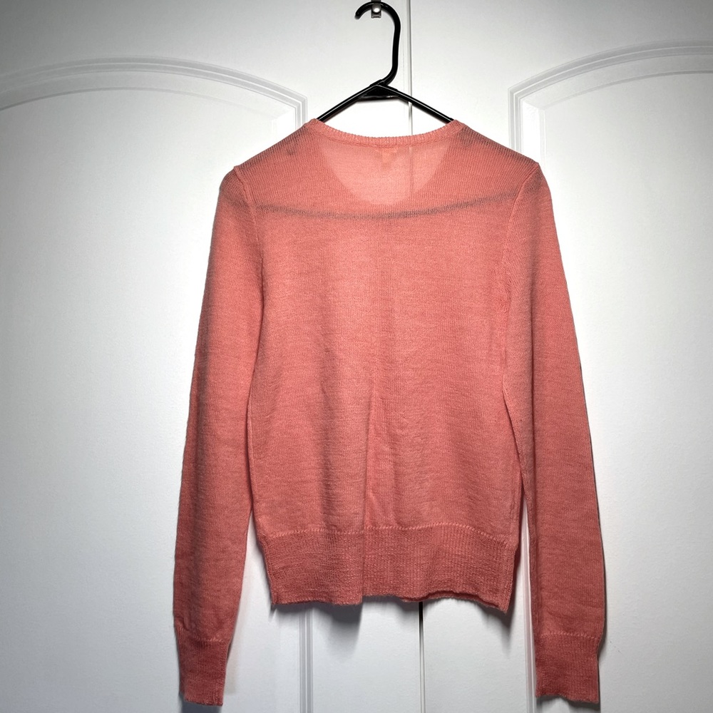 J Crew Alpaca Wool Blend Thin Cardigan size M - Picture 7 of 10